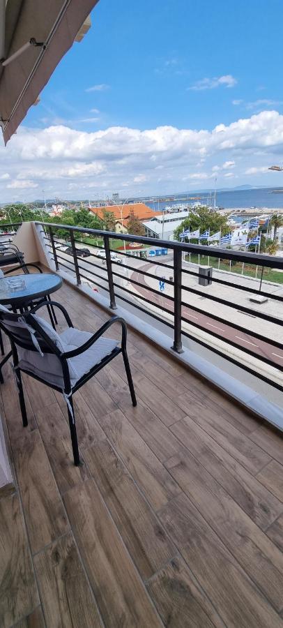 Amazing Sea View Apartment In The City Center! อเล็กซานโดรโพลิส ภายนอก รูปภาพ