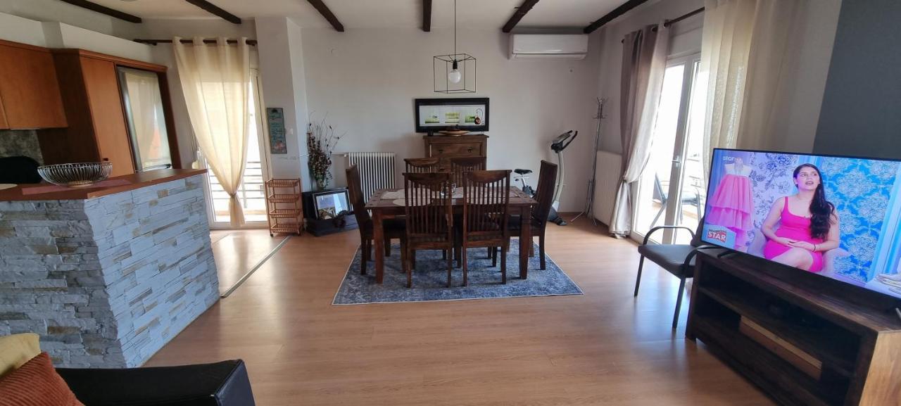 Amazing Sea View Apartment In The City Center! อเล็กซานโดรโพลิส ภายนอก รูปภาพ