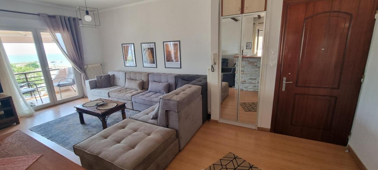 Amazing Sea View Apartment In The City Center! อเล็กซานโดรโพลิส ภายนอก รูปภาพ